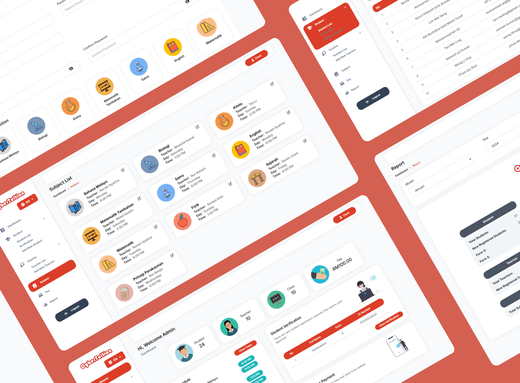 Cyber Tuition Management System